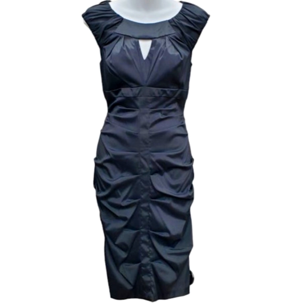 Cache Black Bodycon Cocktail Dress, size 10 *NWT*